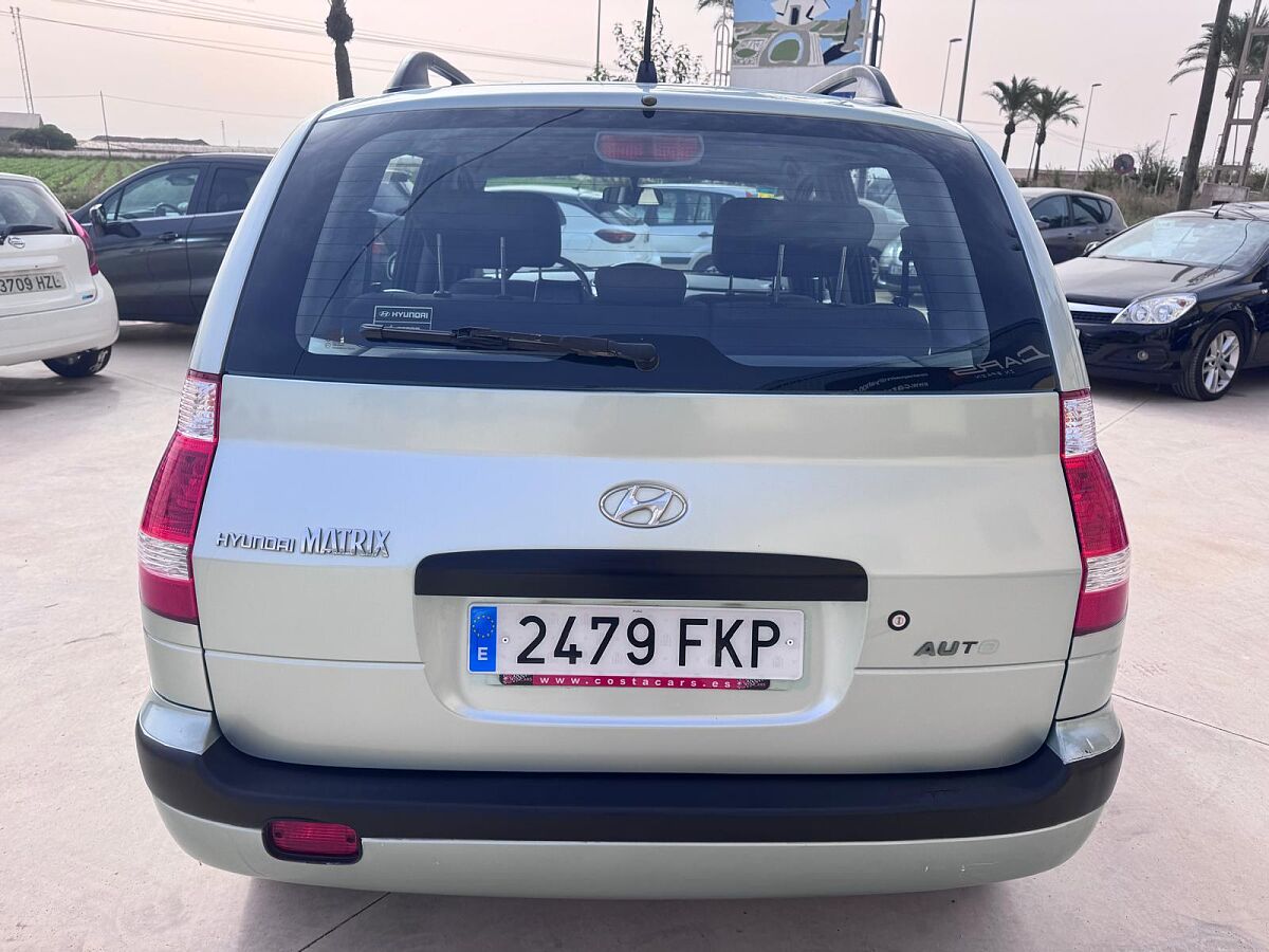 HYUNDAI MATRIX GLS 1.6 AUTO SPANISH LHD IN SPAIN ONLY 52000 MILES SUPERB 2007